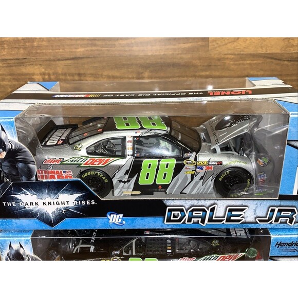 Dale Jr 2012 Impala #88 Diet Dew Dark Knight Nascar 1/24 Black & Silver Diecast - Picture 7 of 11